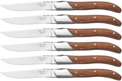 Jay Hill Steakmessen Laguiole - Rozenhout - 6 Stuks -Keuken Kook Winkel 8720364453466 5