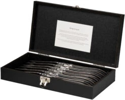 Jay Hill Steakmessen Laguiole - Zwart - 6 Stuks 9 Jay Hill Steakmessen Laguiole - Zwart - 6 Stuks -Keuken Kook Winkel 8720364453473 6