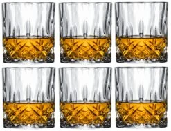Cookinglife Whiskey Glazen / Cocktailglazen / Waterglazen Moray - 320 Ml - 6 Stuks -Keuken Kook Winkel 8720955225793