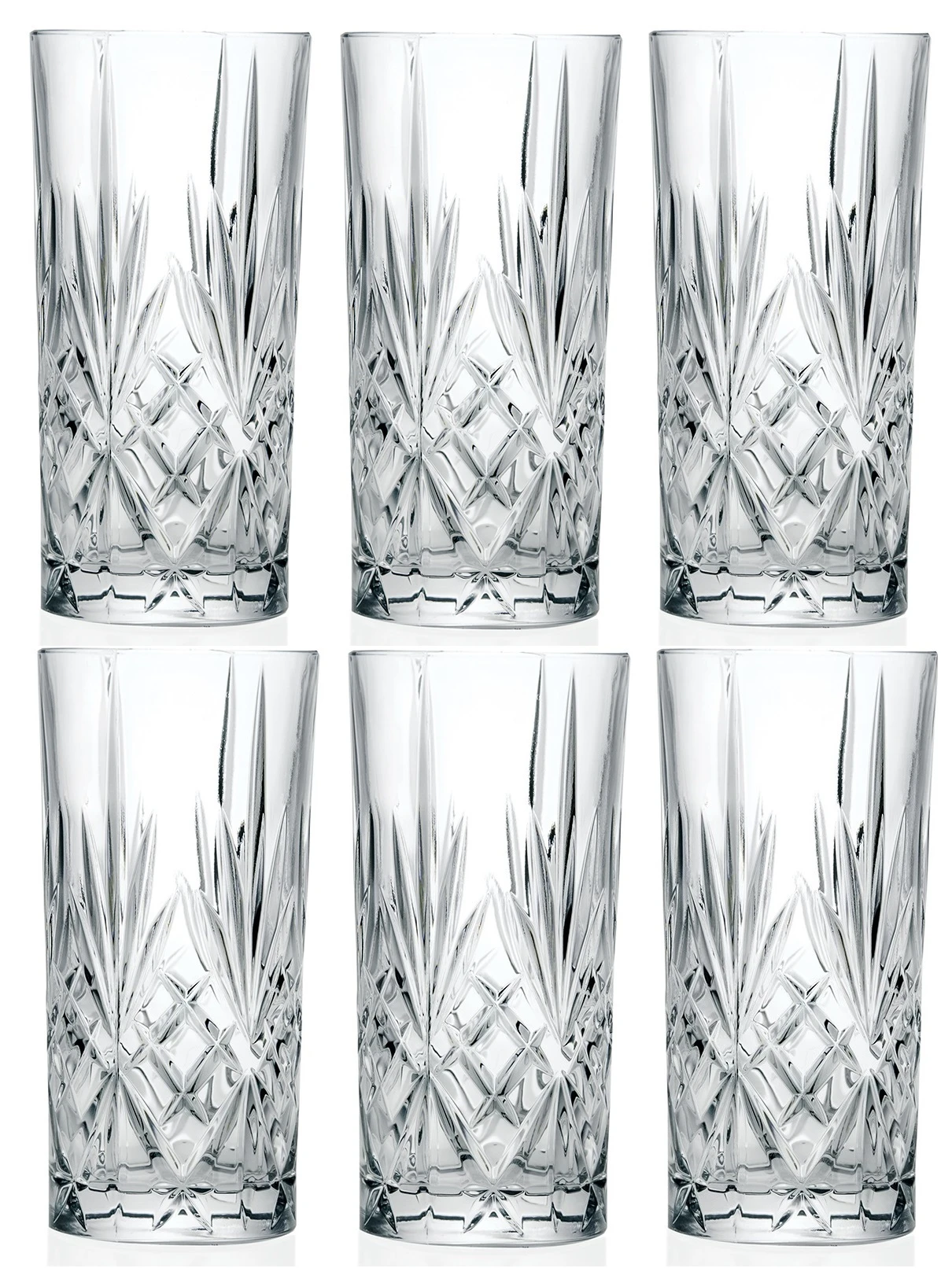 Cookinglife Longdrinkglazen Moy - 360 Ml - 6 Stuks 1 Cookinglife Longdrinkglazen Moy - 360 Ml - 6 Stuks