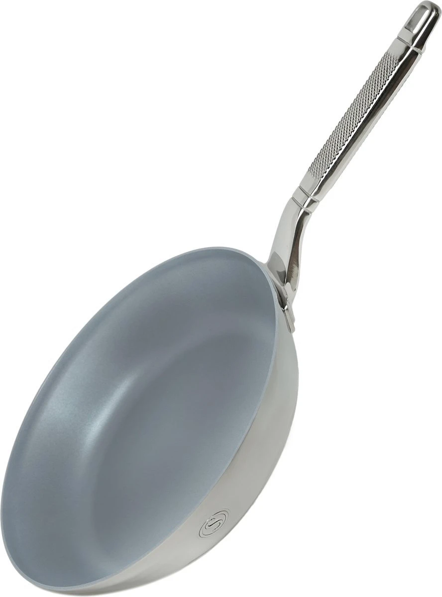 Saveur Selects Pannenset Voyage Series (Hapjespan ø 25 Cm + Koekenpan ø 30 Cm) - TriPly RVS - Inductie En Alle Andere Warmtebronnen 4 Saveur Selects Pannenset Voyage Series (Hapjespan ø 25 Cm + Koekenpan ø 30 Cm) - TriPly RVS - Inductie En Alle Andere Warmtebronnen - Afbeelding 4