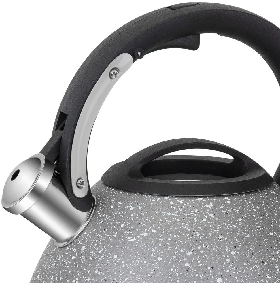 Resto Kitchenware Fluitketel Lyra - Zilver - 2.7 Liter 4 Resto Kitchenware Fluitketel Lyra - Zilver - 2.7 Liter - Afbeelding 4