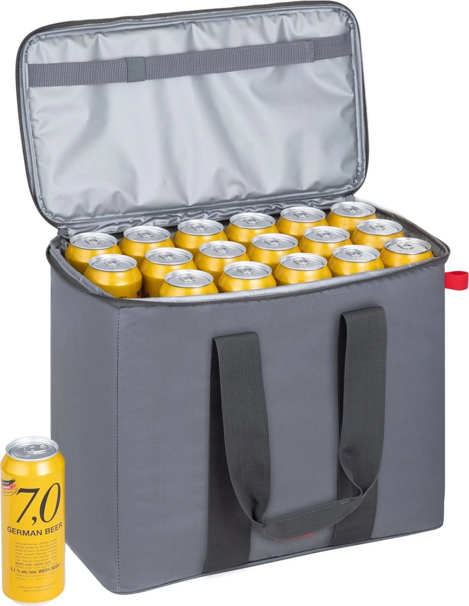 Resto Kitchenware Koeltasset Polis - Donkergrijs - 23 + 30 Liter 2 Resto Kitchenware Koeltasset Polis - Donkergrijs - 23 + 30 Liter - Afbeelding 2