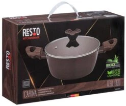 Resto Kitchenware Kookpan Carina - ø 20 Cm / 2 Liter - Standaard Anti-aanbaklaag -Keuken Kook Winkel 93018.4260403578612.ver03