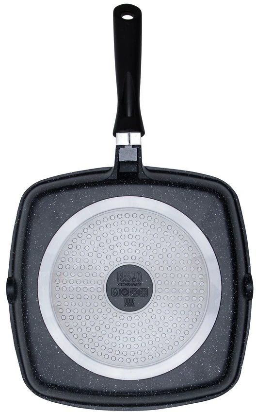 Resto Kitchenware Grillpan Meridiana - 28 X 28 Cm - Standaard Anti-aanbaklaag 4 Resto Kitchenware Grillpan Meridiana - 28 X 28 Cm - Standaard Anti-aanbaklaag - Afbeelding 4