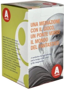 Alessi Suikerpot Gino Zucchino - AGV02 R - Rood - Door Guido Venturini -Keuken Kook Winkel AGV02 R verpakking 2