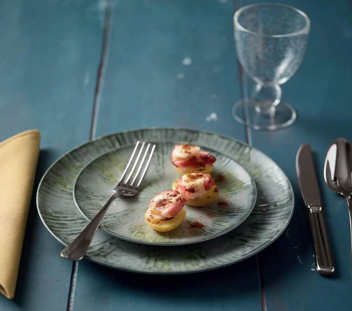 Arthur Krupp Serviesset Fusion Grey - 12-delig / 4 Personen 2 Arthur Krupp Serviesset Fusion Grey - 12-delig / 4 Personen - Afbeelding 2