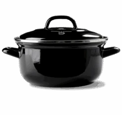 BK Braadpan Indigo - Zwart - ø 22 Cm / 3.3 Liter