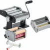 Blackwell Pastamachine Set (met 2 Opzetstukken) - Zwart