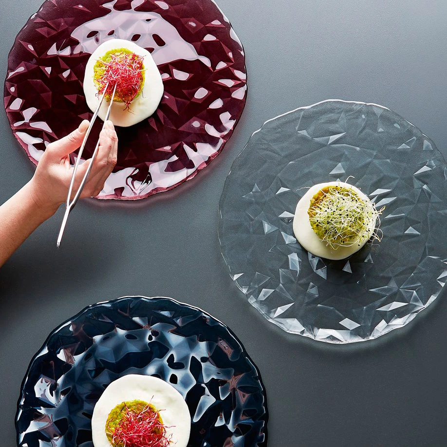 Bormioli Rocco Pizzabord / Onderbord Diamond Transparant ø 33 Cm 3 Bormioli Rocco Pizzabord / Onderbord Diamond Transparant ø 33 Cm - Afbeelding 3