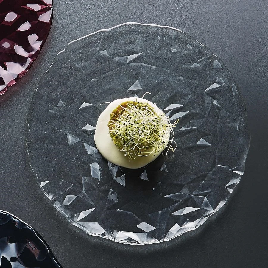 Bormioli Rocco Pizzabord / Onderbord Diamond Transparant ø 33 Cm 2 Bormioli Rocco Pizzabord / Onderbord Diamond Transparant ø 33 Cm - Afbeelding 2