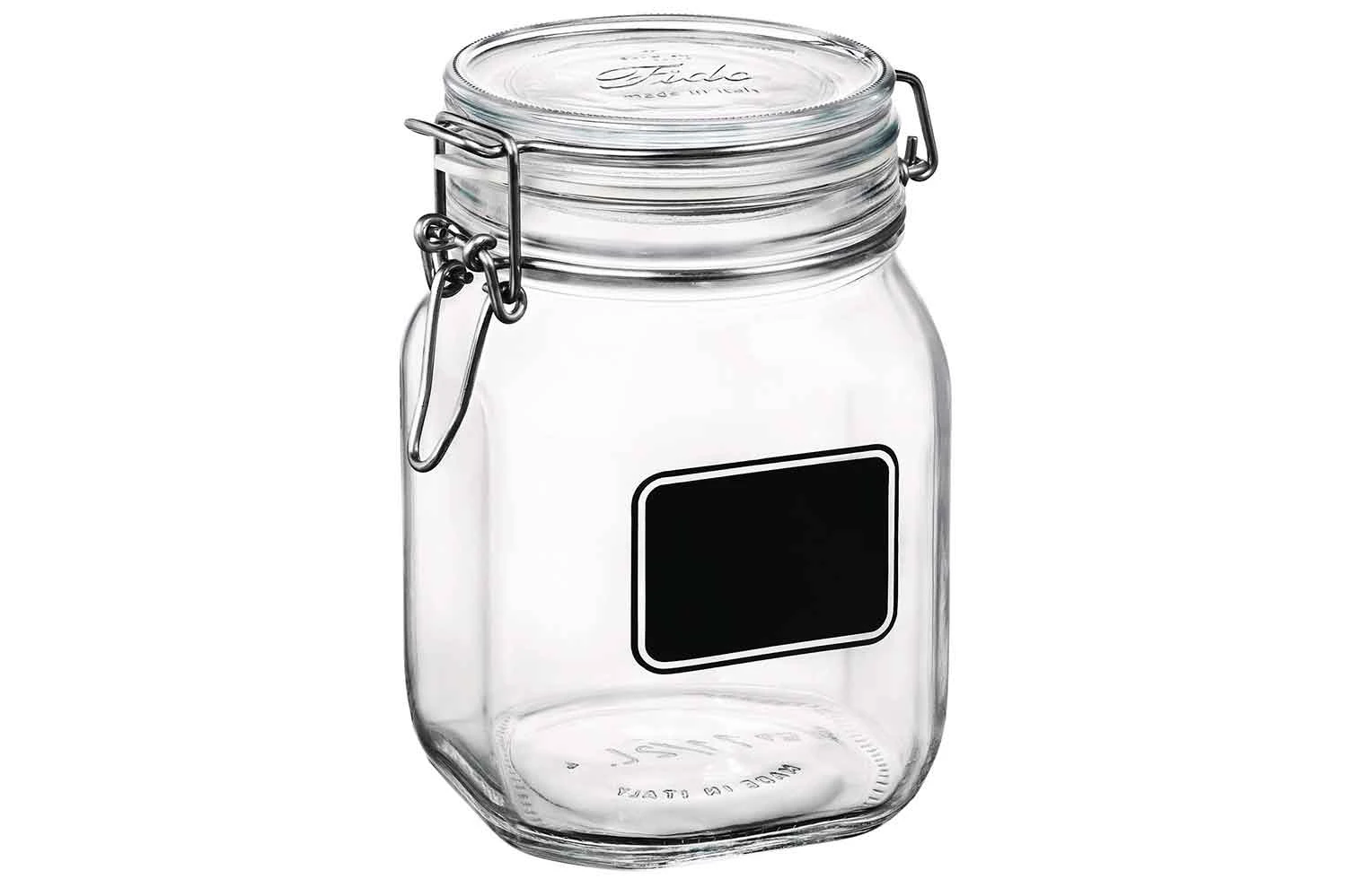 Bormioli Rocco Weckpot Krijt Fido 11 X 11 Cm / 1 Liter 1 Bormioli Rocco Weckpot Krijt Fido 11 X 11 Cm / 1 Liter