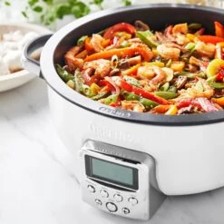 GreenPan Omnicooker - 5.7 Liter - Cream - Keramische Anti-baklaag -Keuken Kook Winkel CC005288 001 CC005289 001 image4 feature2 7eb6e770 67fc 471c af6a e109cb36aff8