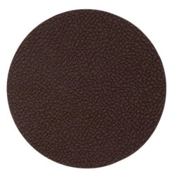 Jay Hill Onderzetters - Vegan Leer - Bruin / Zand - Dubbelzijdig - ø 10 Cm - 6 Stuks -Keuken Kook Winkel CL.118086 1 1
