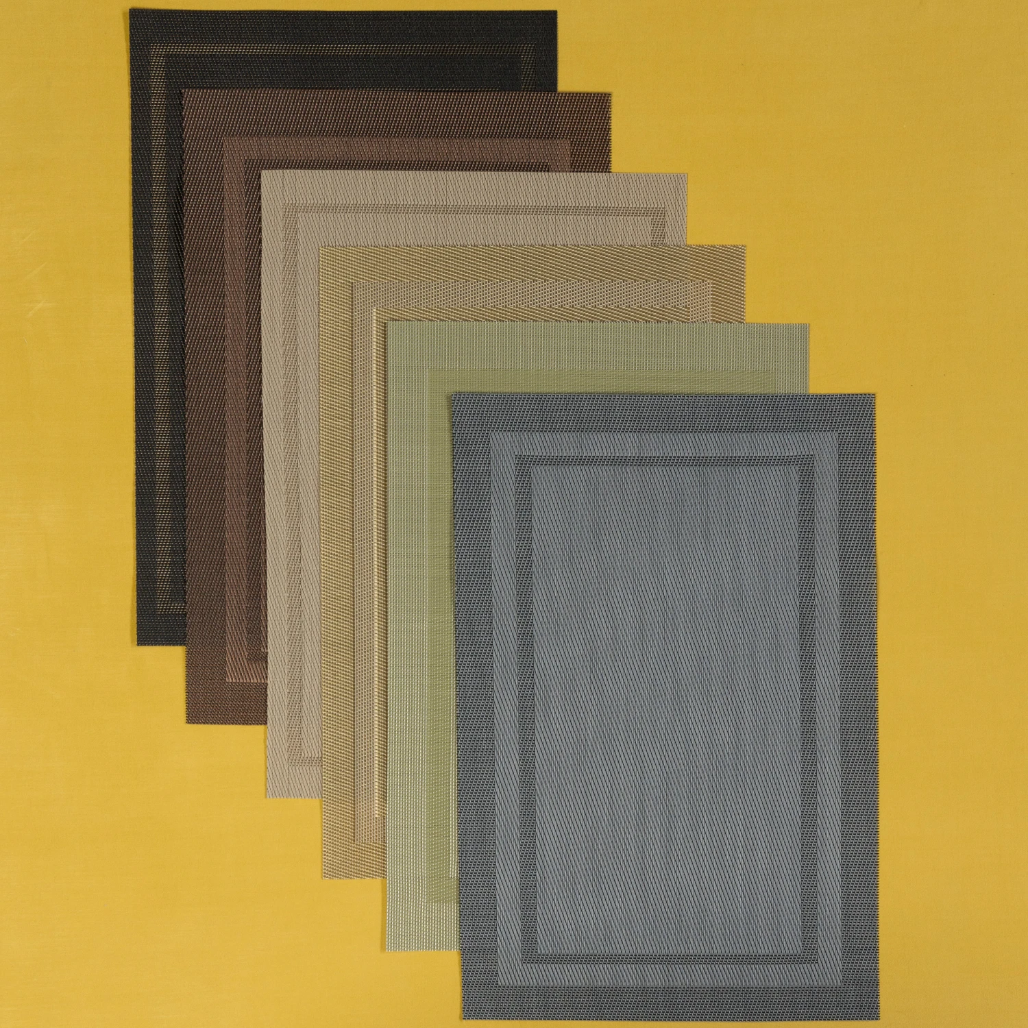 Jay Hill Placemats - Metal Brown - 45 X 31 Cm - 6 Stuks 3 Jay Hill Placemats - Metal Brown - 45 X 31 Cm - 6 Stuks - Afbeelding 3