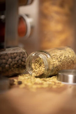 Blackwell Kruidenrek / Kruidencarrousel - Inclusief 12 Kruidenpotjes - RVS -Keuken Kook Winkel COOK4382