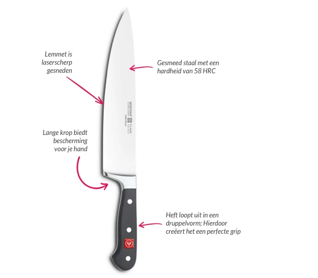 Wusthof Broodmes Classic 20 Cm 4 Wusthof Broodmes Classic 20 Cm - Afbeelding 4