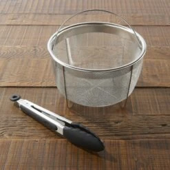 Crockpot Express Slowcooker + Snelkookpan - Uitneembare Binnenpan - 5.6 Liter - CR089 Met Stoommand & Tang) -Keuken Kook Winkel Crockpot Express Slowcooker Snelkookpan CR089 5.6 Liter 1