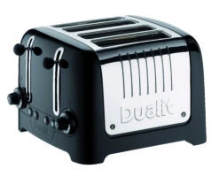 Dualit Broodrooster Lite - 4 Sleuven - Black - D46225