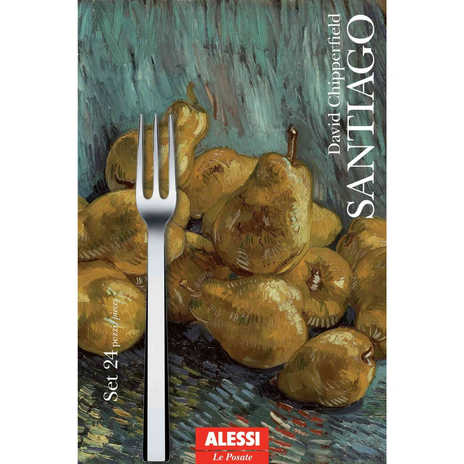 Alessi Bestekset Santiago - DC05S24 - 24-delig / 6 Personen - Door David Chipperfield 4 Alessi Bestekset Santiago - DC05S24 - 24-delig / 6 Personen - Door David Chipperfield - Afbeelding 4