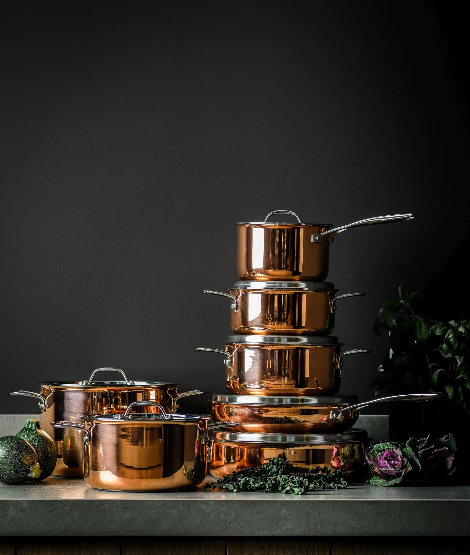 DUCQ Kookpan - Koper - ø 20 Cm / 2 Liter 5 DUCQ Kookpan - Koper - ø 20 Cm / 2 Liter - Afbeelding 5