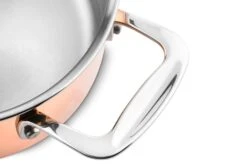 DUCQ Kookpan - Koper - ø 20 Cm / 2 Liter 15 DUCQ Kookpan - Koper - ø 20 Cm / 2 Liter -Keuken Kook Winkel DUCQ handle 1