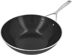 Demeyere Wokpan Alu Pro 5 - Ceraforce - ø 30 Cm - Keramische Anti-aanbaklaag -Keuken Kook Winkel Demeyere Wokpan Alu Pro 5 000023262