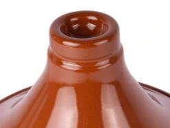 Cookinglife Tajine Regas - Aardewerk - Terracotta - ø 32 Cm / 3 Liter -Keuken Kook Winkel Detail Rode Tajine