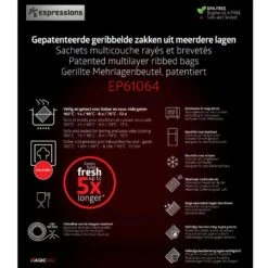 Espressions Vacumeerzakken 40 X 30 Cm - 50 Stuks -Keuken Kook Winkel EP61064 621c98191e4470.77678072