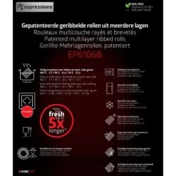 Espressions Vacumeerfolie 600 X 20 Cm - 2 Stuks - Geschikt Voor Foodsaver 5 Espressions Vacumeerfolie 600 X 20 Cm - 2 Stuks - Geschikt Voor Foodsaver -Keuken Kook Winkel EP61068 621c985a59d0a2.25566617 1