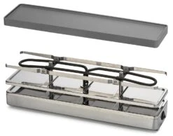 Espressions Gourmetstel Slim - 4 Personen -Keuken Kook Winkel Espressions Gourmetstel Raclette Slim 42 x 13 cm