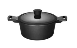 Sola Braadpan Met Deksel Fair Cooking - Zwart - ø 20 Cm / 2 Liter