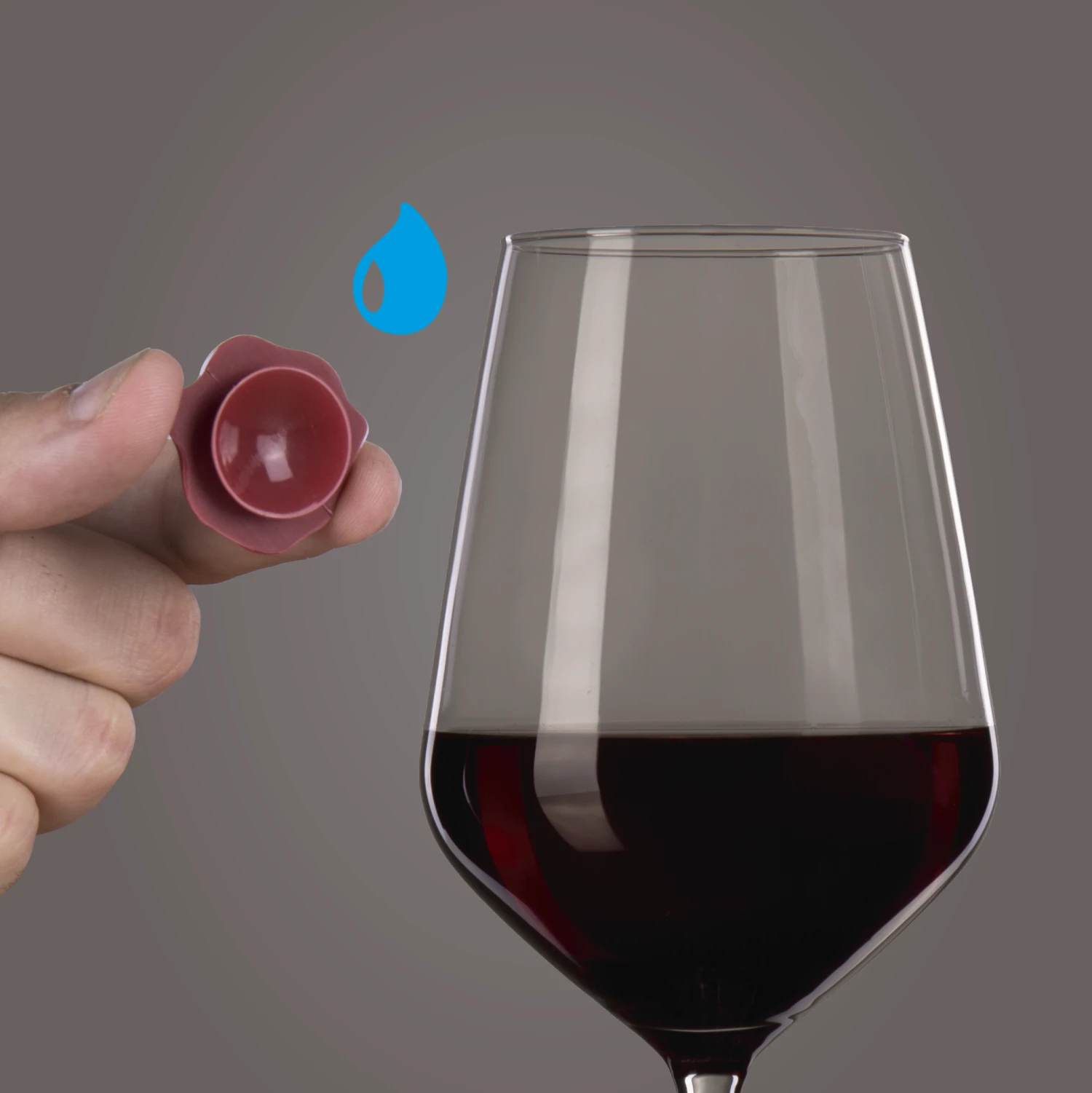 Vacu Vin Wijnglasherkenners - Gekleurd - 8 Stuks 2 Vacu Vin Wijnglasherkenners - Gekleurd - 8 Stuks - Afbeelding 2