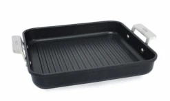 Valira Grillpan Aire Met Handgrepen - 23 X 23 Cm - Standaard Anti-aanbaklaag