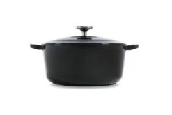 BK Braadpan Bourgogne - Jet Black - ø 24 Cm / 4.2 Liter -Keuken Kook Winkel H6071.524 BOUR PD HR Jet Black 72dpi 353f