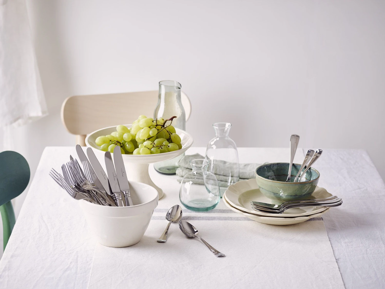 Van Kempen & Begeer Haags Lofje Tafellepel - Verzilverd 4 Van Kempen & Begeer Haags Lofje Tafellepel - Verzilverd - Afbeelding 4