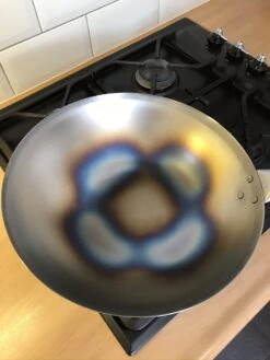 Wokpan Voccelli - Plaatstaal - ø 30 Cm - Zonder Anti-aanbaklaag -Keuken Kook Winkel IMG 0741 1