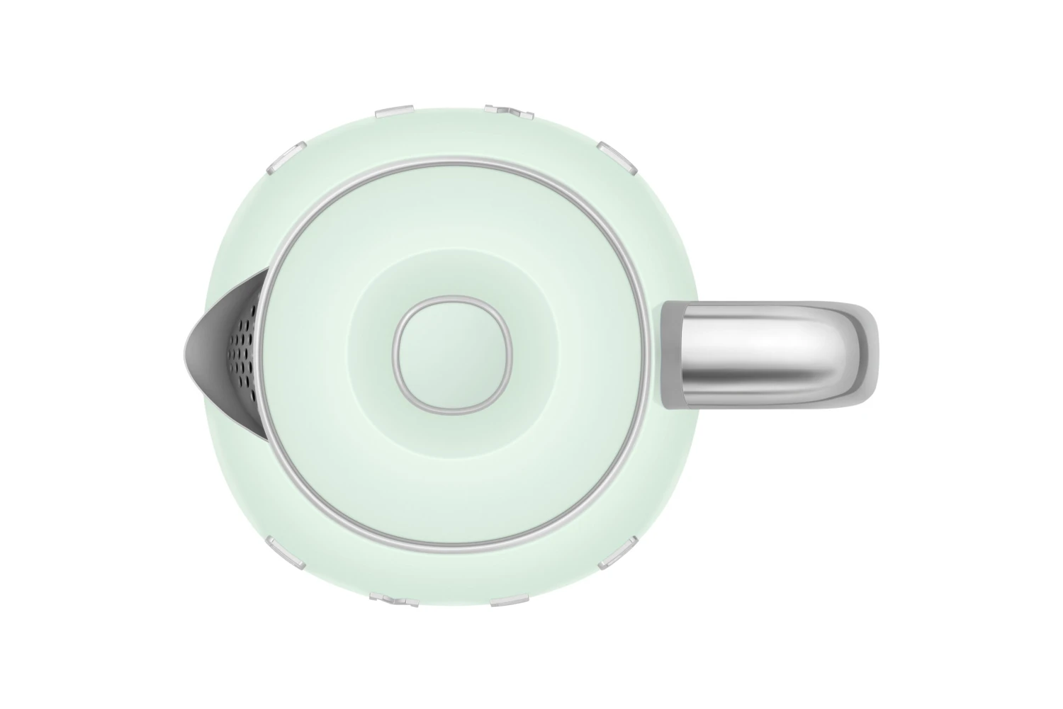 SMEG Waterkoker Mini - 1400 W - Watergroen - 800 Ml - 3 Kops - KLF05PGEU 2 SMEG Waterkoker Mini - 1400 W - Watergroen - 800 Ml - 3 Kops - KLF05PGEU - Afbeelding 2