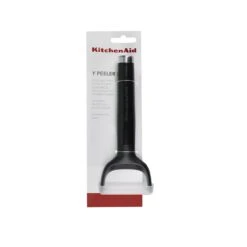 KitchenAid Dunschiller Classic 18 Cm - Zwart -Keuken Kook Winkel KitchenAid obieraczka Y do warzyw CLASSIC Onyx Black KCG145OHOBE 5057982065904