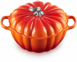 Le Creuset Braadpan Signature - Pompoen - Oranjerood - ø 24 Cm / 3.7 Liter -Keuken Kook Winkel LC 20220602 HL PS FS 21238240902430 002