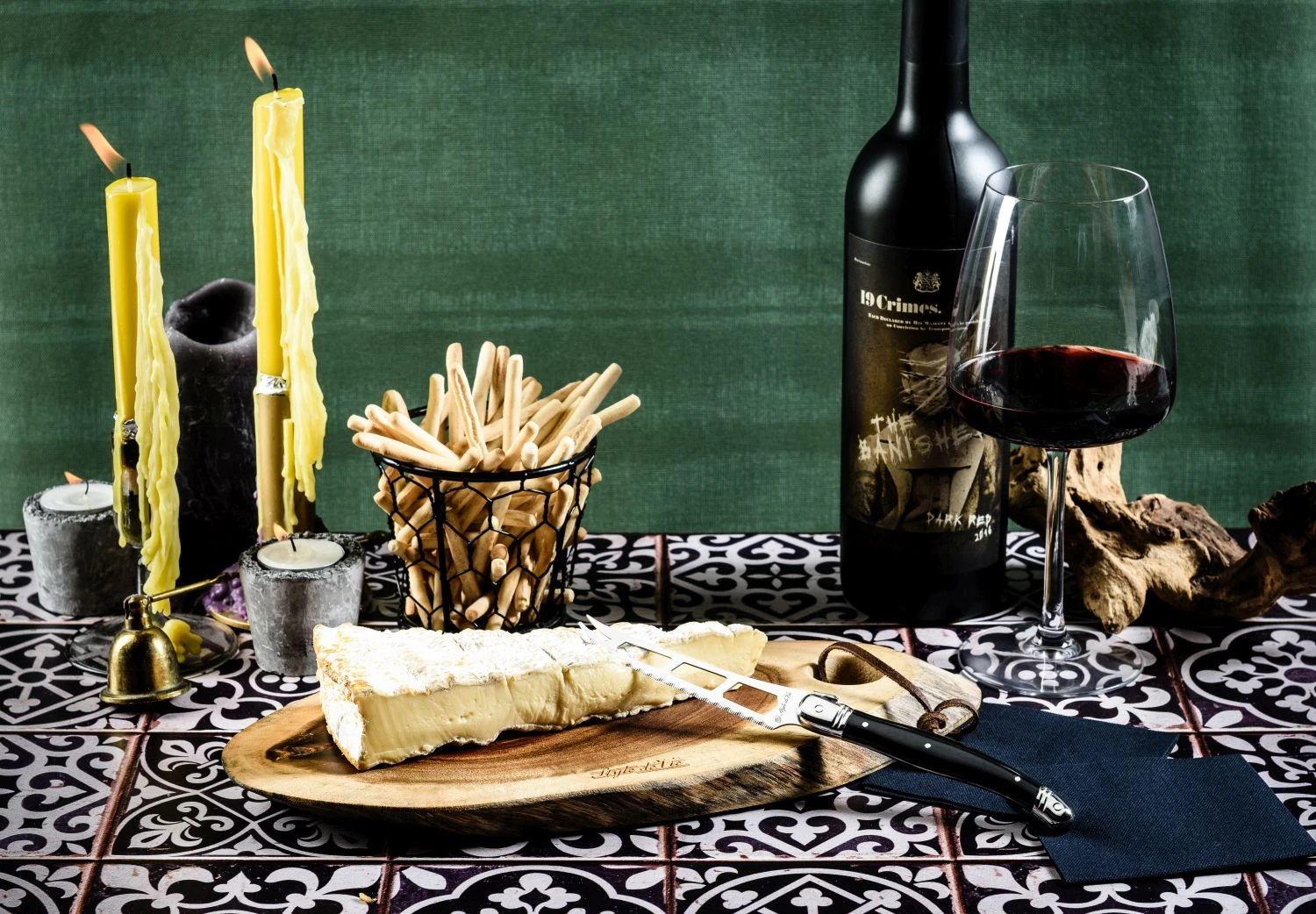 Laguiole Style De Vie Kaasmes Zwart 2 Laguiole Style De Vie Kaasmes Zwart - Afbeelding 2