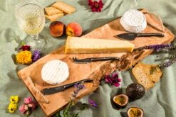 Laguiole Style De Vie Kaasmessenset Black Stonewash -Keuken Kook Winkel Laguiole kaasmessen black stonewasg sf kl 4