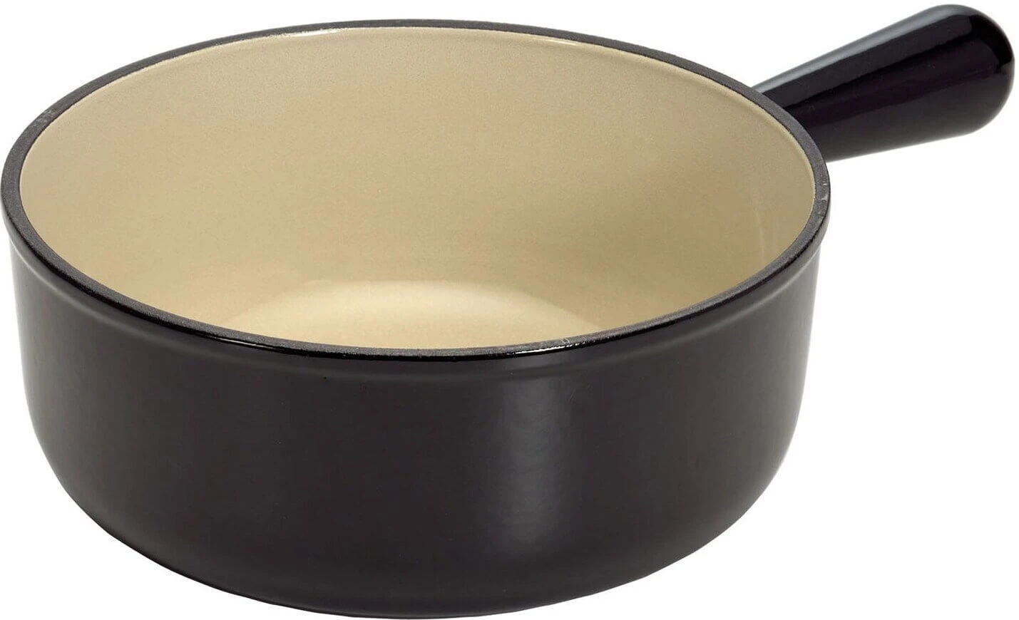 Le Creuset Fonduepan Tradition - Mat Zwart - ø 24 Cm / 3.3 Liter 1 Le Creuset Fonduepan Tradition - Mat Zwart - ø 24 Cm / 3.3 Liter