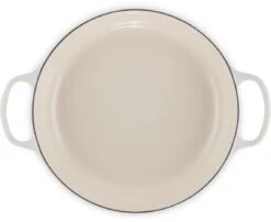 Le Creuset Braadpan Signature - Campagnard - Meringue - ø 30 Cm / 3.5 Liter -Keuken Kook Winkel Le Creuset LC 20220726 HL PS FS 21180307164430 005