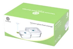 Sareva Vacuum Ovenschalen / Vershoudbakjes - Hittebestendid Glas - 3 Delige Set / 485 Ml + 970 Ml 11 Sareva Vacuum Ovenschalen / Vershoudbakjes - Hittebestendid Glas - 3 Delige Set / 485 Ml + 970 Ml -Keuken Kook Winkel Long set of 2 Current View