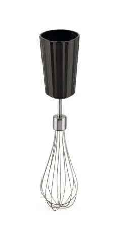 Alessi Staafmixer Set Plissé - Zwart - Michele De Lucchi - MDL10S B -Keuken Kook Winkel MDL10 FRU B 1
