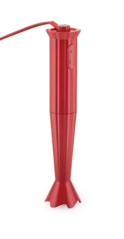 Alessi Staafmixer Plissé - 2 Standen - Rood - Michele De Lucchi - MDL10 R -Keuken Kook Winkel MDL10 blender