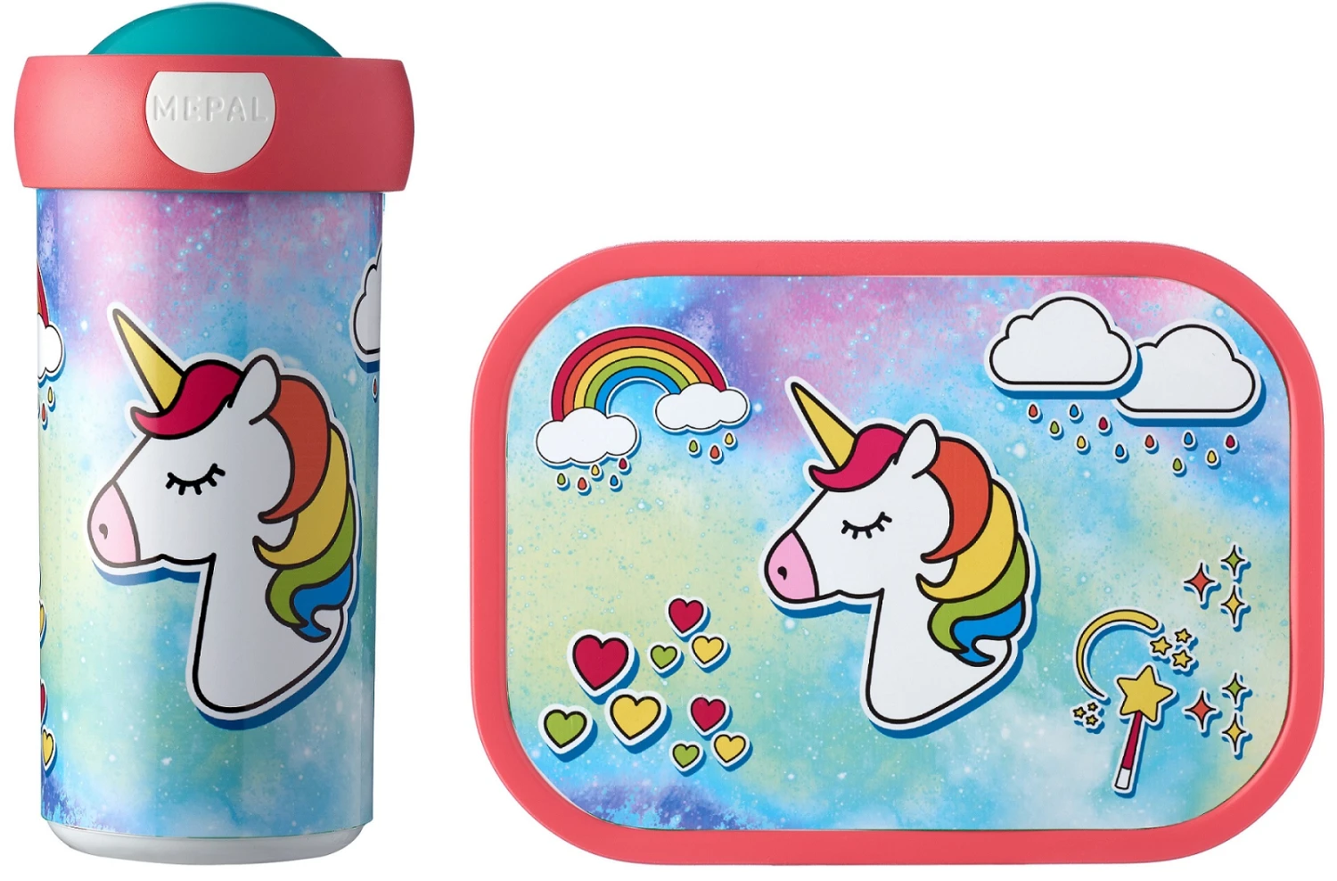 Mepal Lunchset (Schoolbeker & Lunchbox) Campus Unicorn 1 Mepal Lunchset (Schoolbeker & Lunchbox) Campus Unicorn