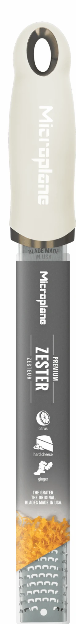 Microplane Rasp Premium Classic - Fijn - Cashmere Beige -Keuken Kook Winkel Microplane Premium Classic 46323 Zester Cashmere Beige decall