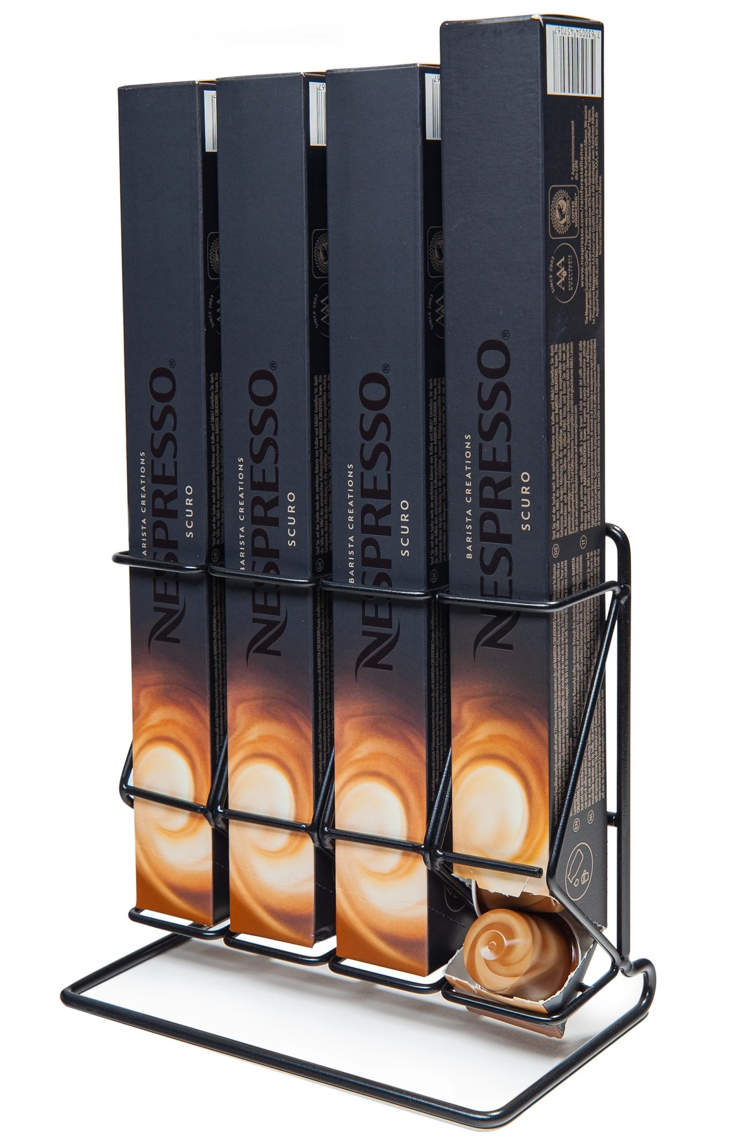 Jay Hill Nespresso Cuphouder - Rek - Zwart - 40 Stuks 1 Jay Hill Nespresso Cuphouder - Rek - Zwart - 40 Stuks